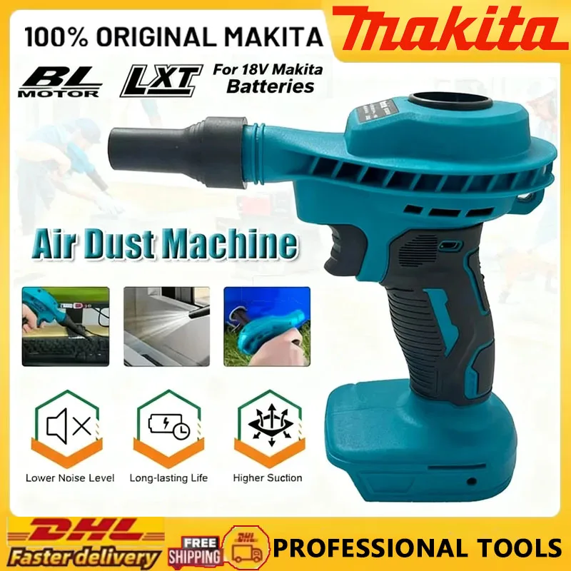 Crossfit Machine - マキタクリーニング真空電動工具クリーンインフレーターコンピュータ 2 IN 1 コードレスエアダストマシン効率的な充電式 18V