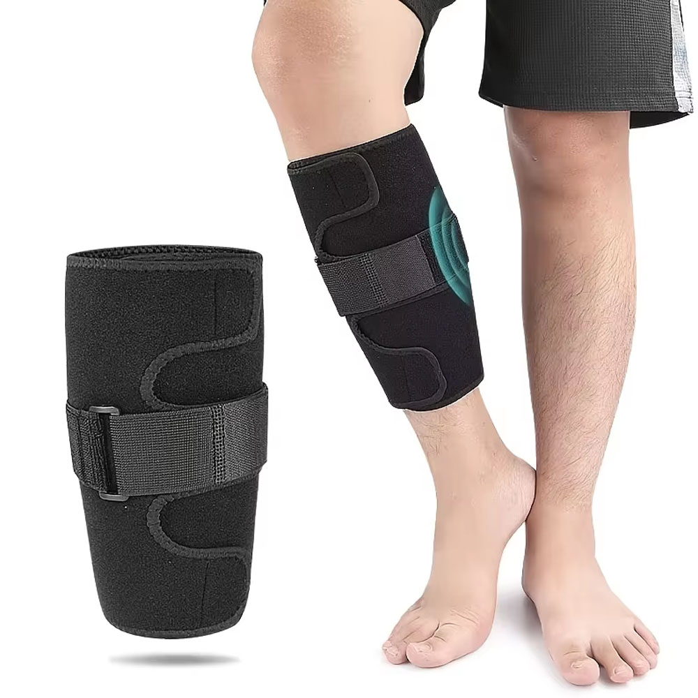Shin Guard Crossfit - 1PCスポーツシンガードクロスフィット調整可能ふくらはぎ圧迫サイクリングスリーブサッカーバスケットボールウェイトリフティングふくらはぎサポートブレース