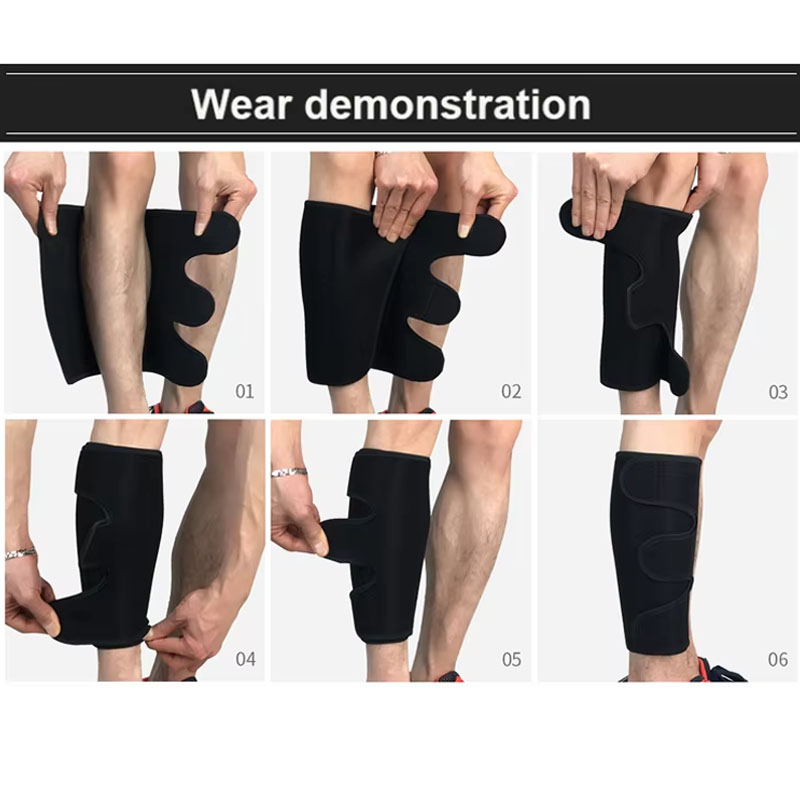 1PC スポーツすねガードクロスフィット調節可能なふくらはぎ - Shin Guard Crossfit のレビューと価格