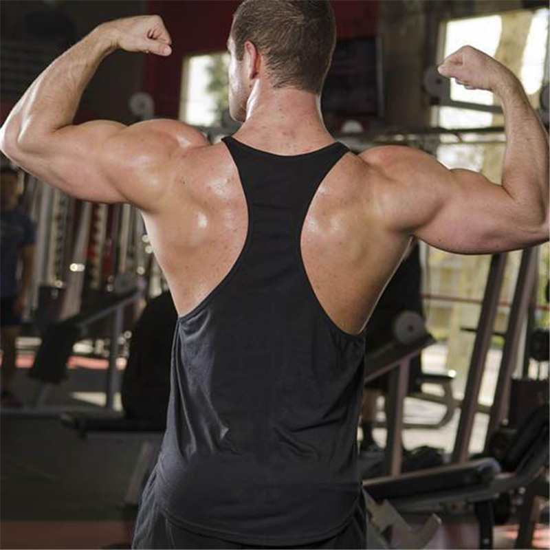マッスルガイ-男性用のブランドの服,ボディービル用のノースリ - Crossfit Vest のレビューと価格