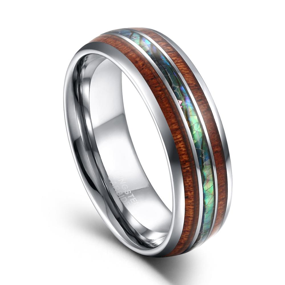 TIGRADE 8 ミリメートルタングステンカーバイドリング - Gymnastic Ring Wood のレビューと価格