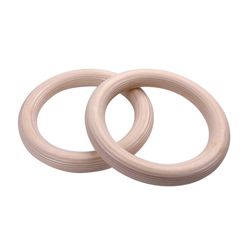1.25インチの番号付き木製体操リング、キャリステニクス器具 - Gymnastic Ring Wood のレビューと価格